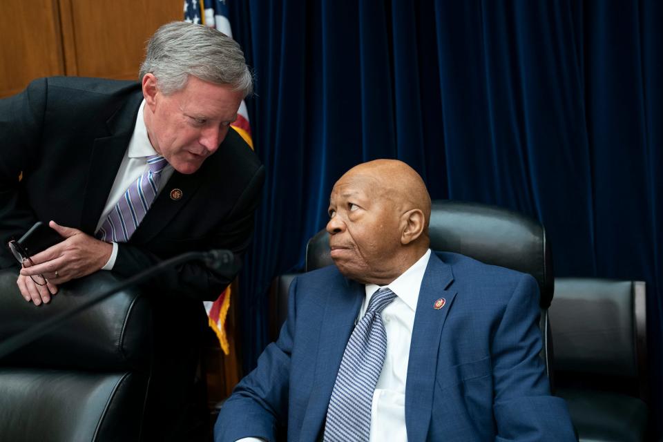 Mark Meadows and Elijah Cummings