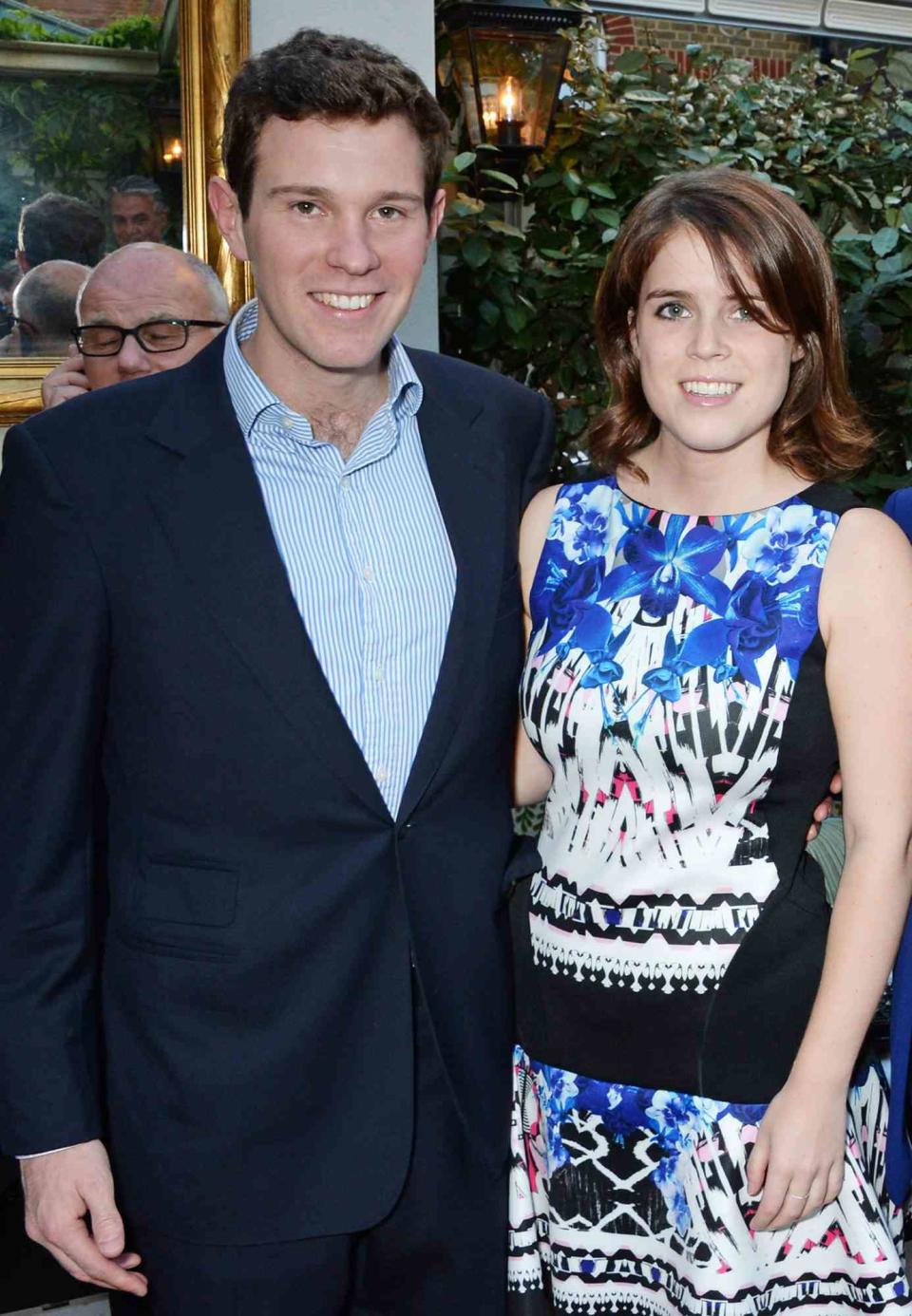 2013-2015: Princess Eugenie and Jack Brooksbank have a long-distance relationship
