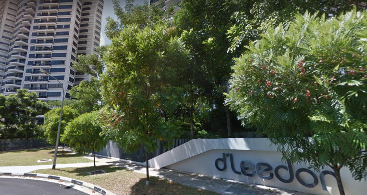 Photo of D’leedon condominium: Google Street View