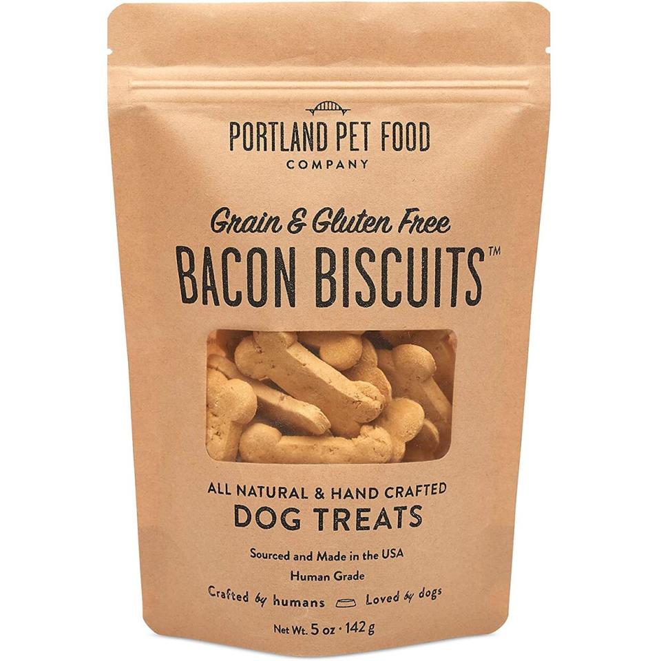 bacon dog biscuit