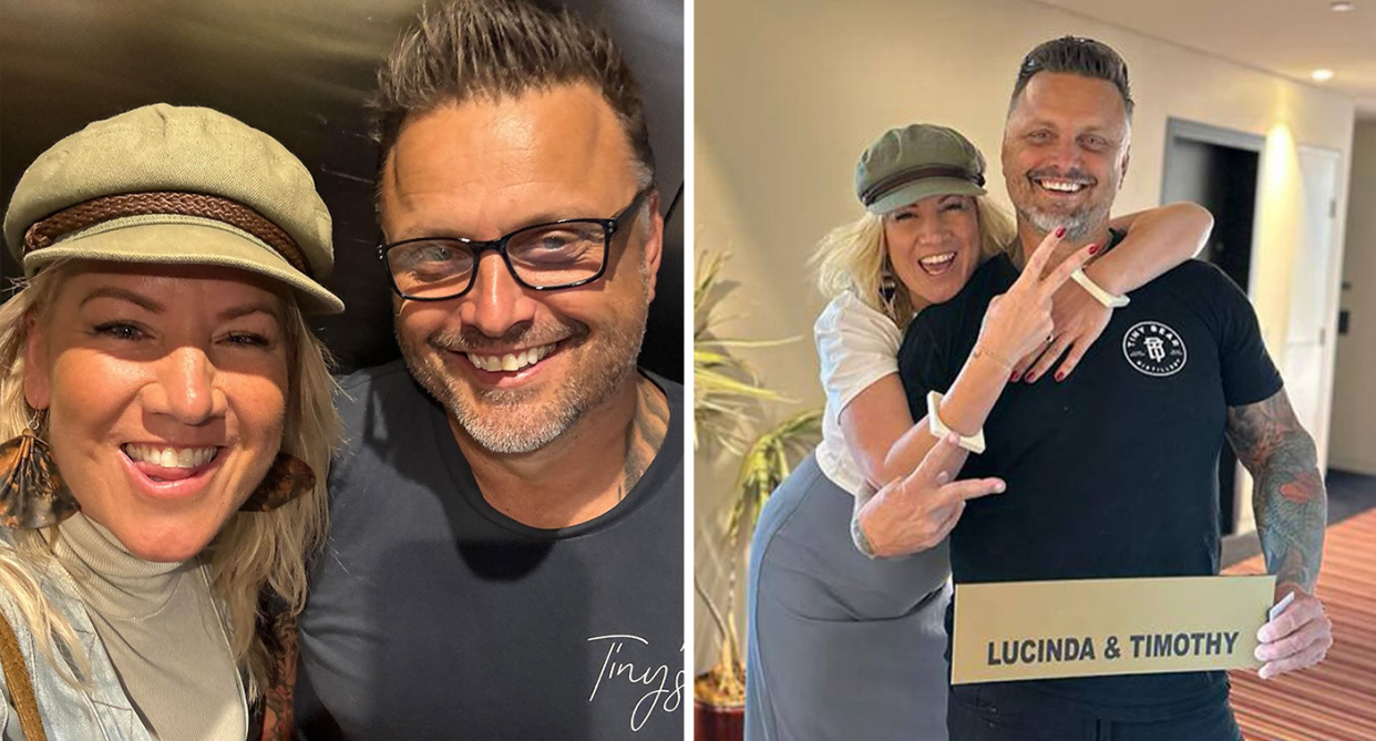 MAFS' Lucinda Light and Timothy Smith.