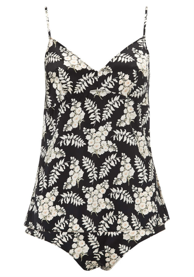 Somerset by Alice Temperley John Lewis lingerie floral cami knicker set