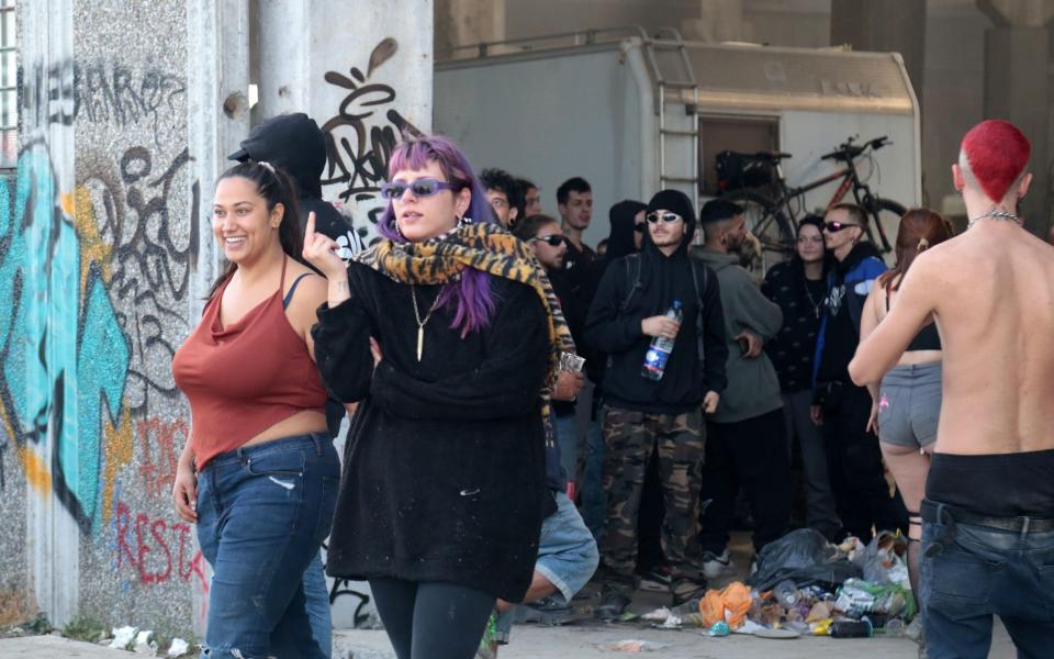 Thousands of young people attended the Witchtek event near Modena, Italy - Roberto Brancolini/Shutterstock