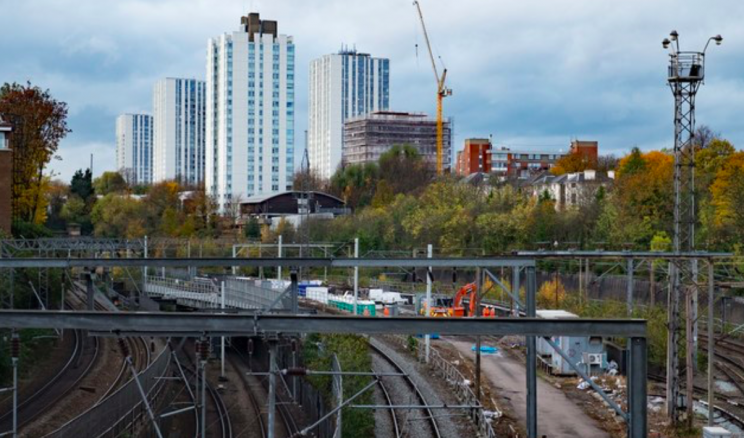 Cladding from the Chalcots Estate in Camden is to be removed over safety concerns (Geograph)