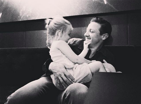 <p>The doting dad snuck in some face time with 4-year-old daughter Ava, after doing a day of press for his upcoming movie, <em>Wind Driver</em>. “Dinner date to finish my night!” he wrote. (Photo: <a rel="nofollow noopener" href="https://www.instagram.com/p/BXRvWaChgLJ/?taken-by=renner4real" target="_blank" data-ylk="slk:Jeremy Renner via Instagram;elm:context_link;itc:0;sec:content-canvas" class="link ">Jeremy Renner via Instagram</a>)<br><br></p>