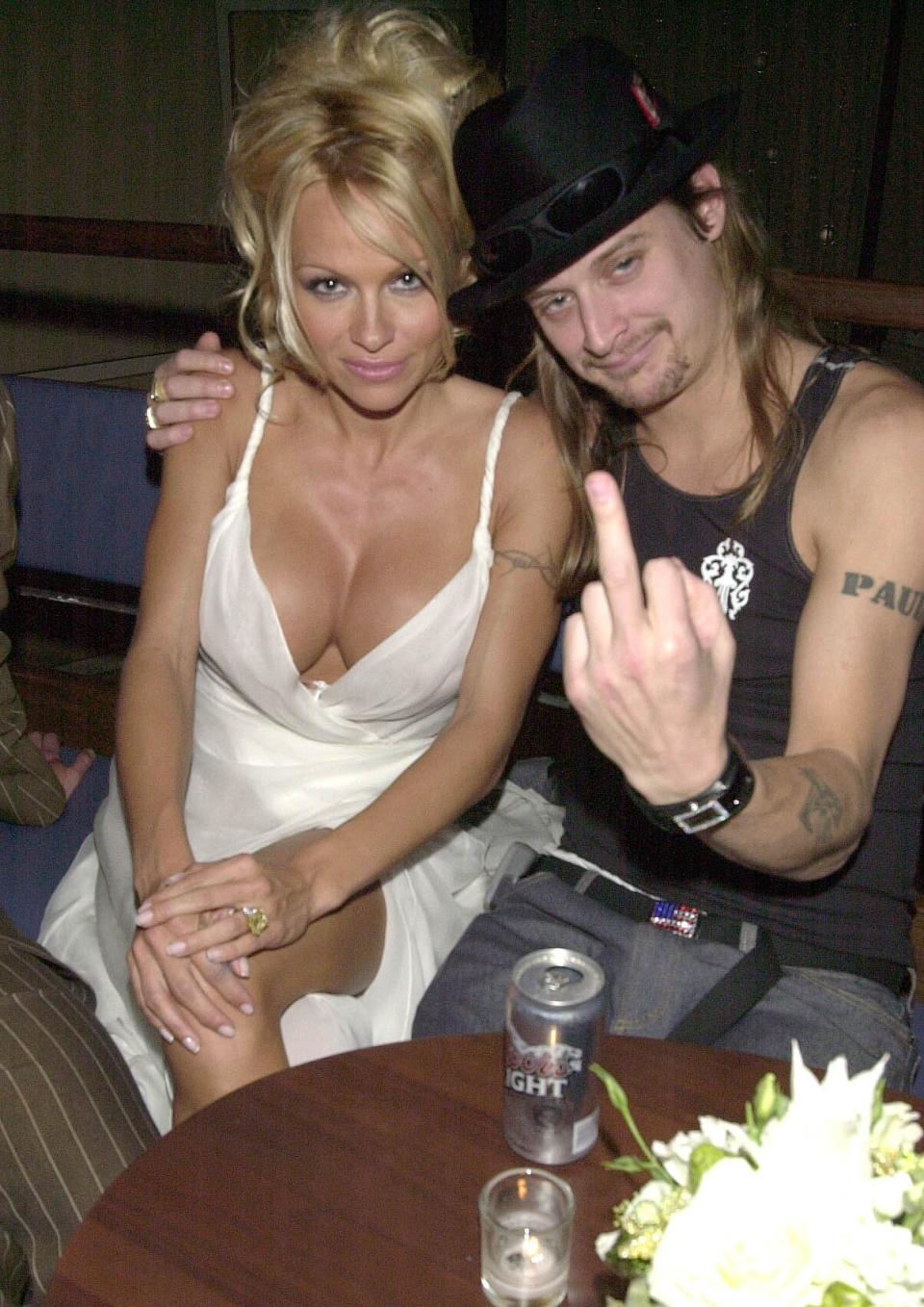 TBT: Pamela Anderson and Kid Rock