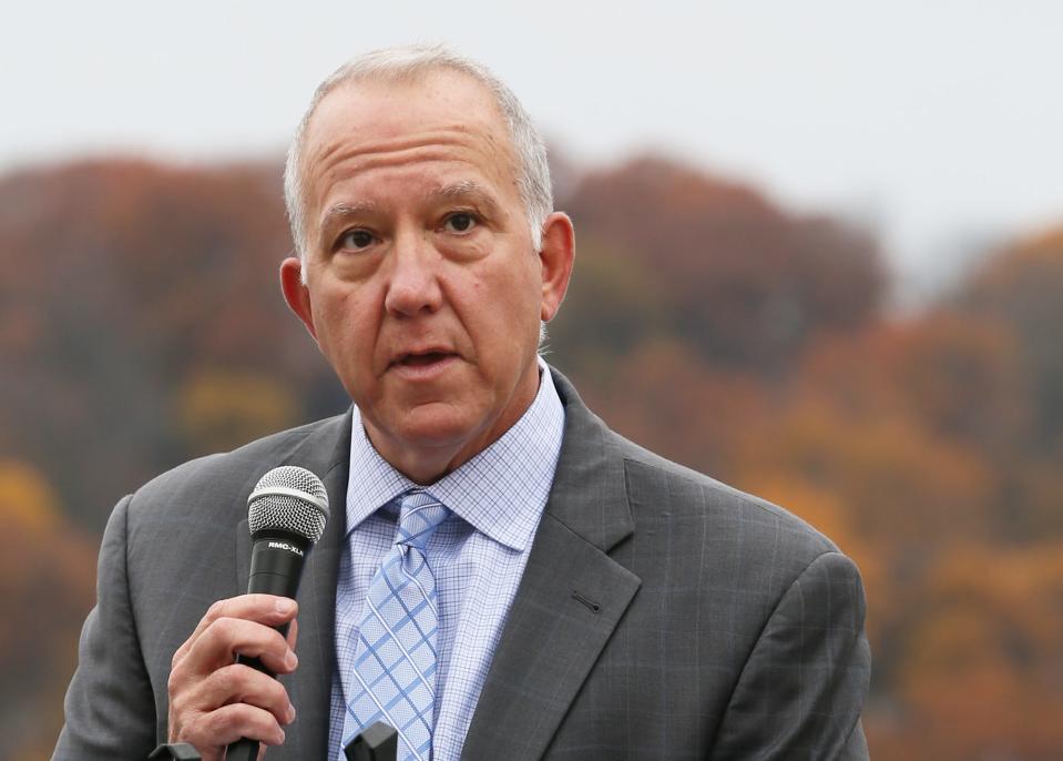 Mayor Dan Horrigan announced Wednesday that Akron would allocate $2 million to the Summit Lake revitalization project.