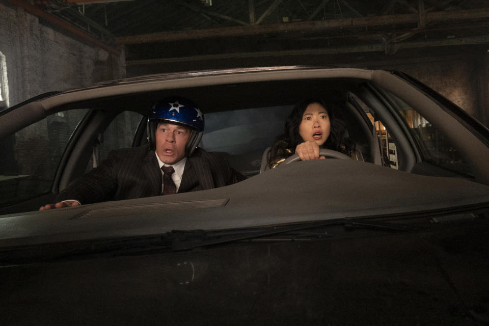 John Cena and Awkwafina star in Jackpot! (Prime Video)