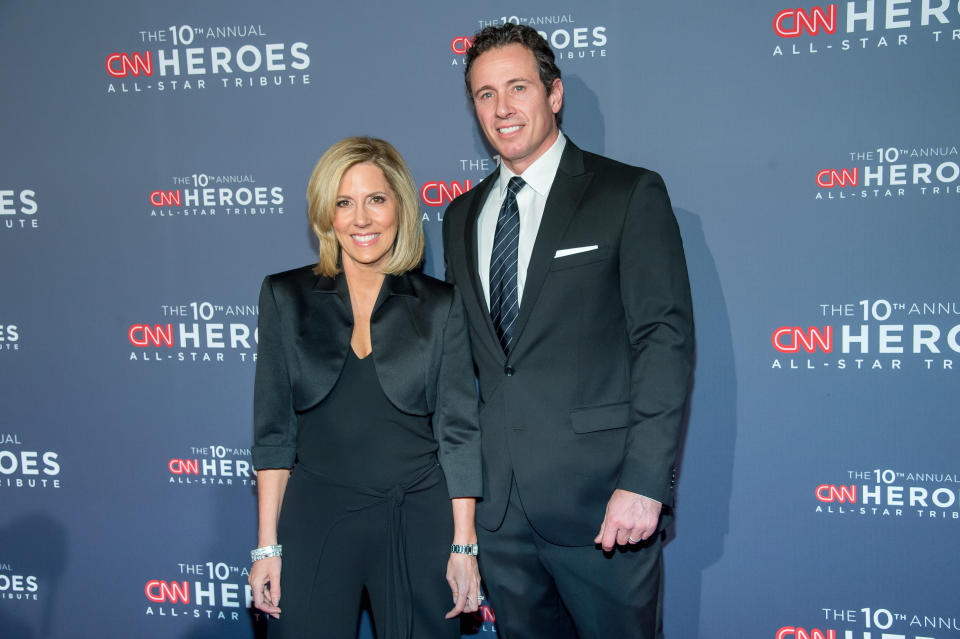 Alisyn Camerota and Chris Cuomo say Alex Jones is worth covering if held to account. (Photo: Roy Rochlin via Getty Images)