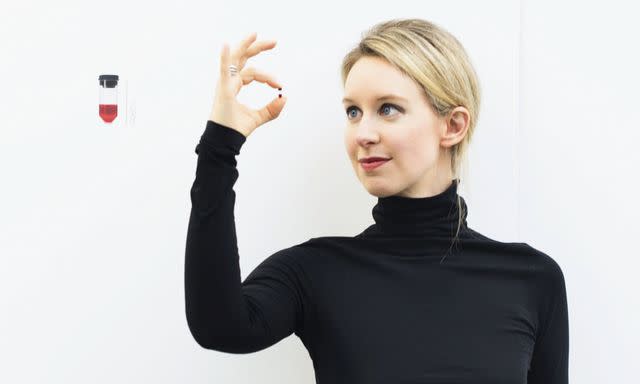 Max Elizabeth Holmes in 'The Inventor: Out for Blood in Silicon Valley'