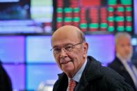 U.S. Secretary of Commerce, Wilbur Ross, speaks to CNBC on the floor of the New York Stock Exchange in New York