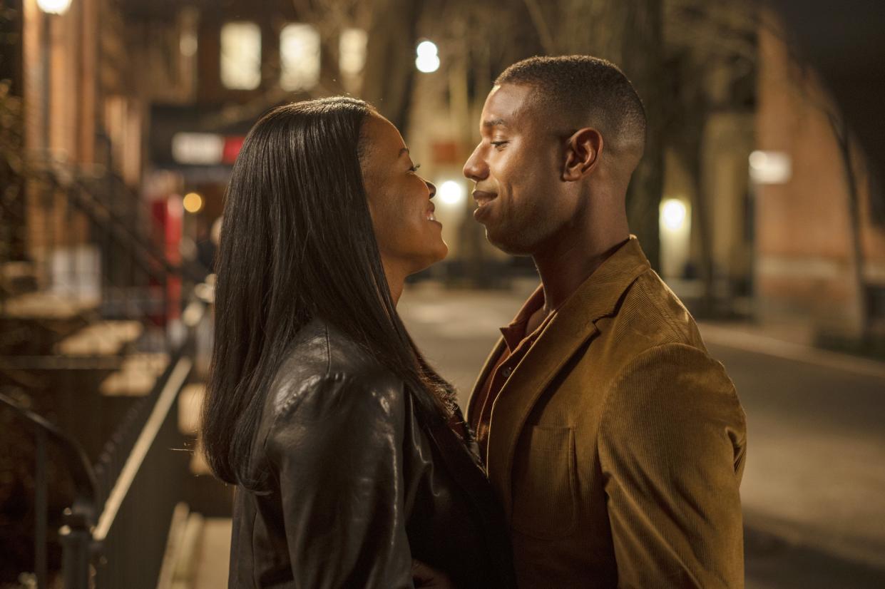 Chanté Adams and Michael B. Jordan star in 'A Journal for Jordan' (Photo: Sony Pictures/Courtesy Everett Collection)