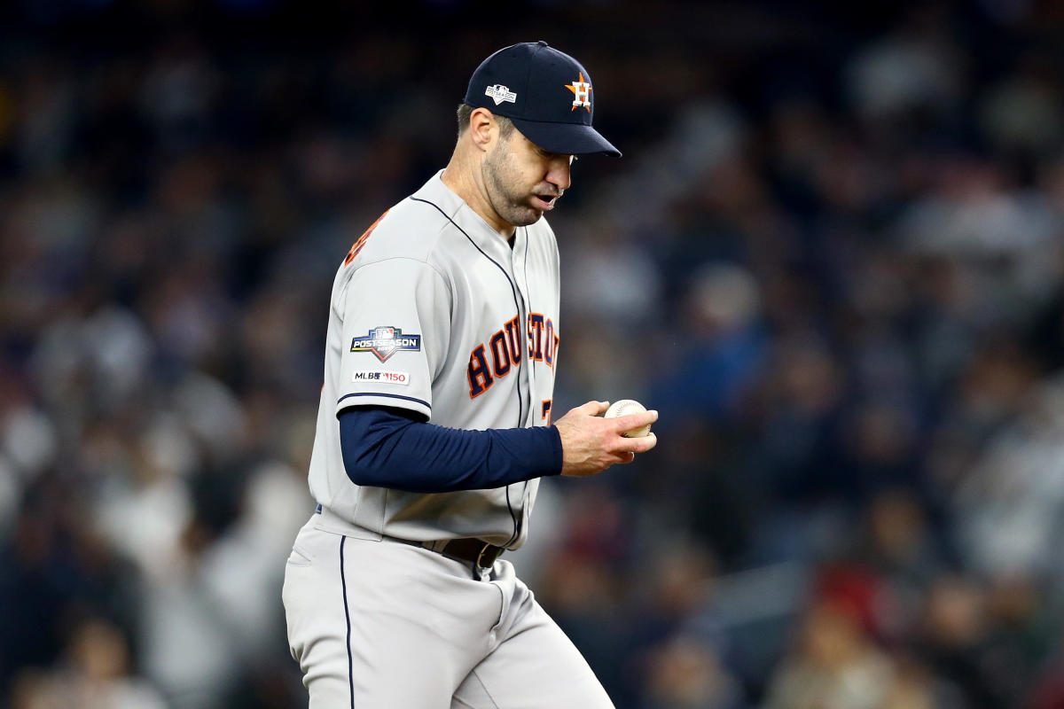 Still a Workhorse but Now an Astro, Justin Verlander Gets Set for Yankees -  The New York Times