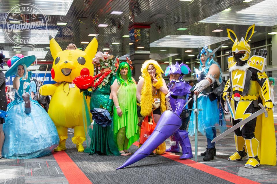 Pokemon cosplayers