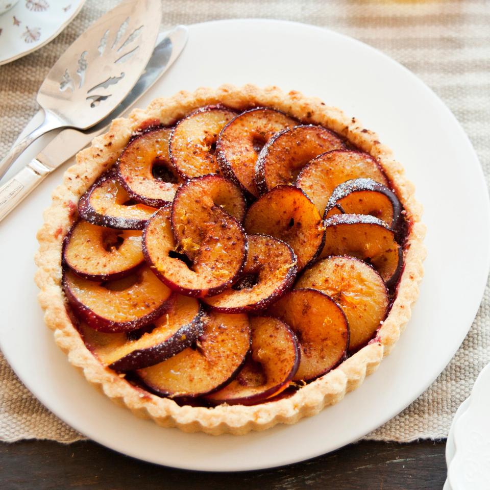 Italian Plum Tart (Tarte aux Quetsches)