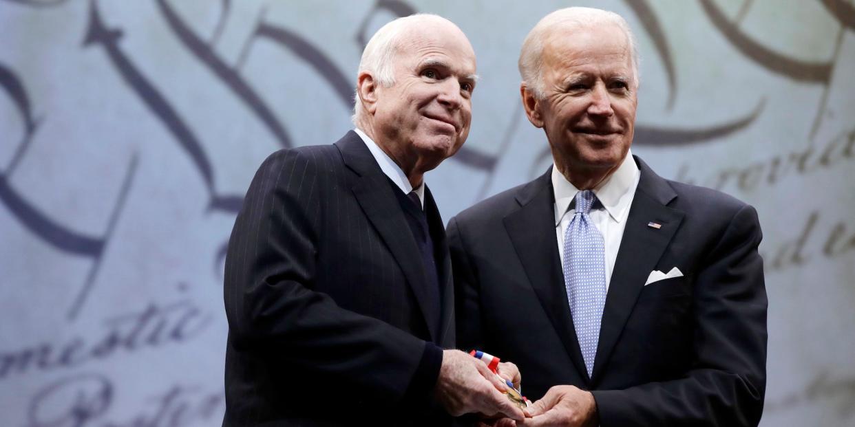 Joe Biden John McCain