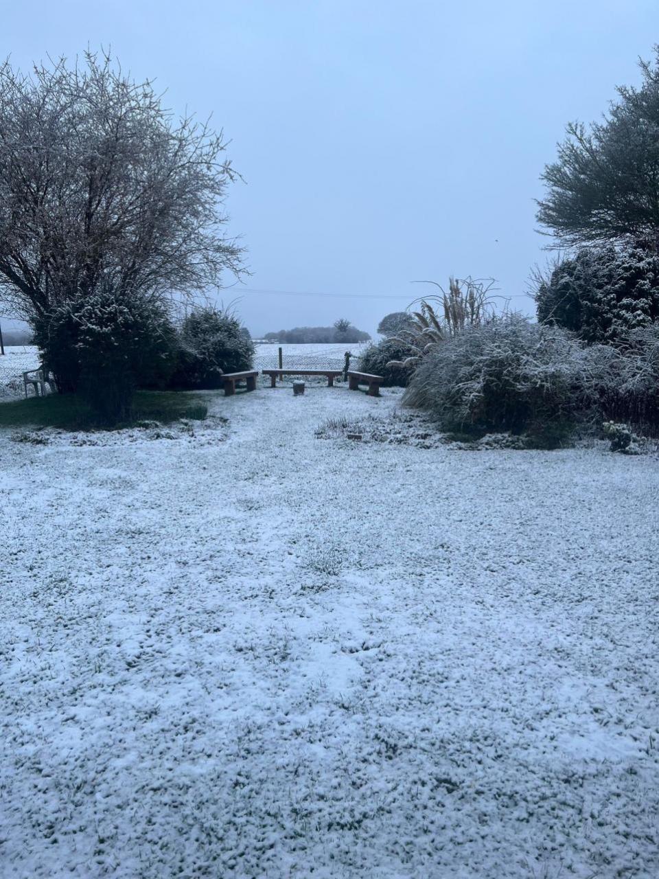 Parts of Norfolk wake up to snow amid Met Office warning