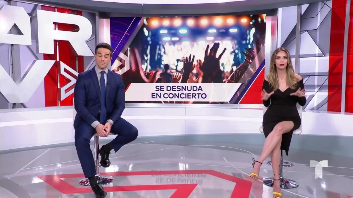 Fan se quita la ropa al escuchar 'Desnuda' en un concierto de Ricardo ...