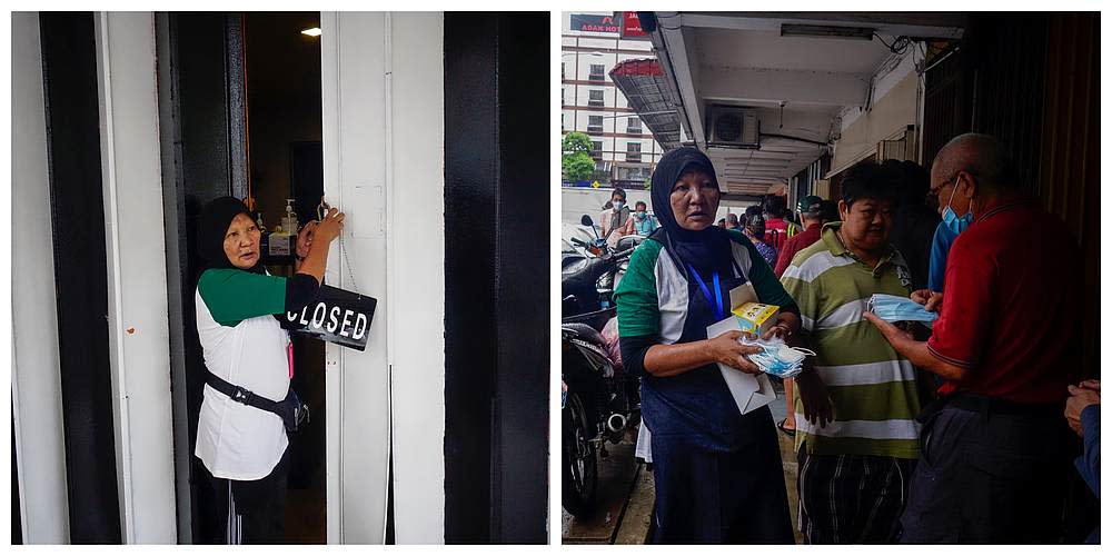 Wan Qamariah Daud or Mak Wan is determined to help the homeless community in Chow Kit, Kuala Lumpur. — Pictures by Shafwan Zaidon