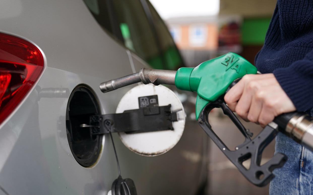 Petrol Prices Slumping Pound Sterling