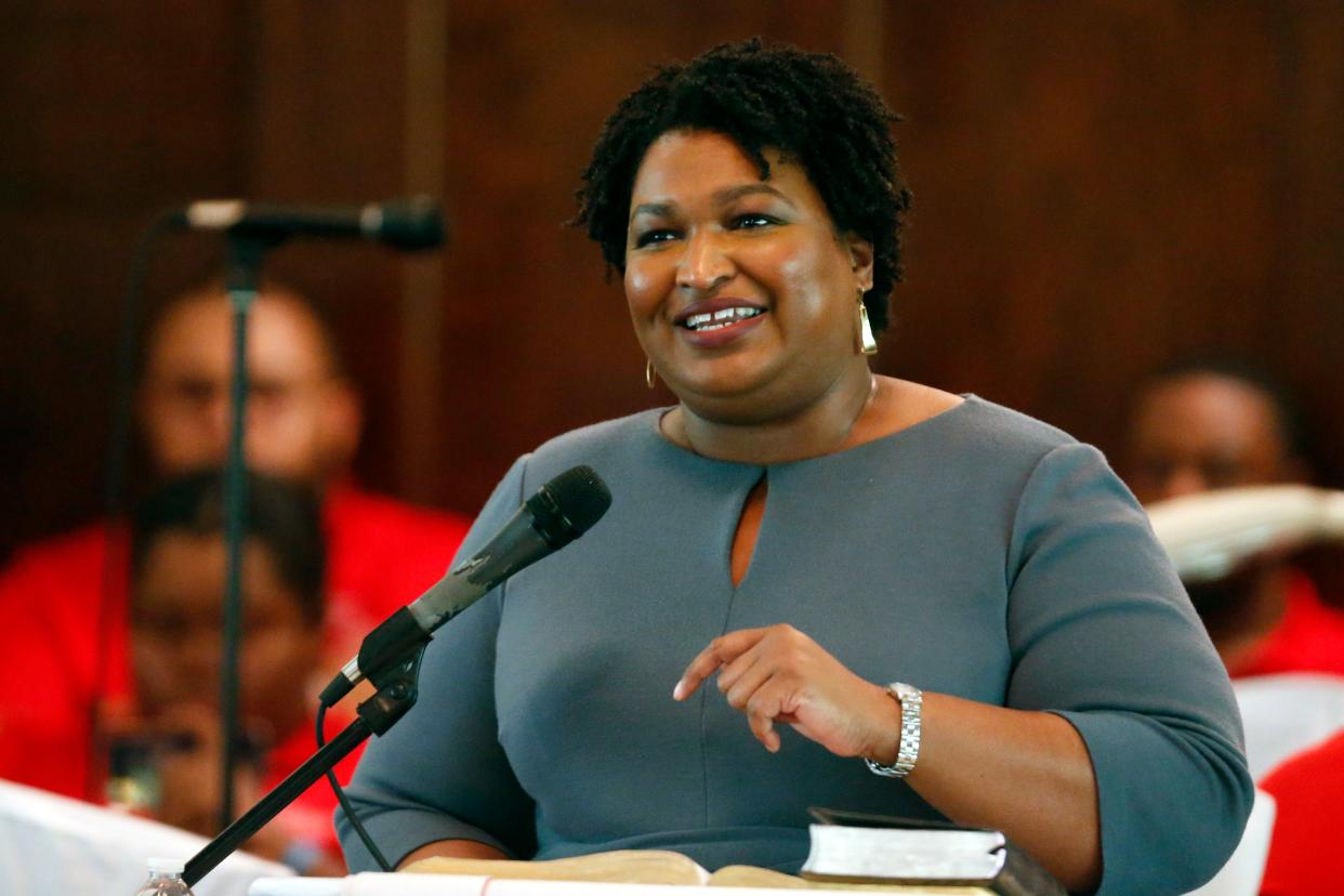 Books Stacey Abrams (Copyright 2020 The Associated Press. All rights reserved.)