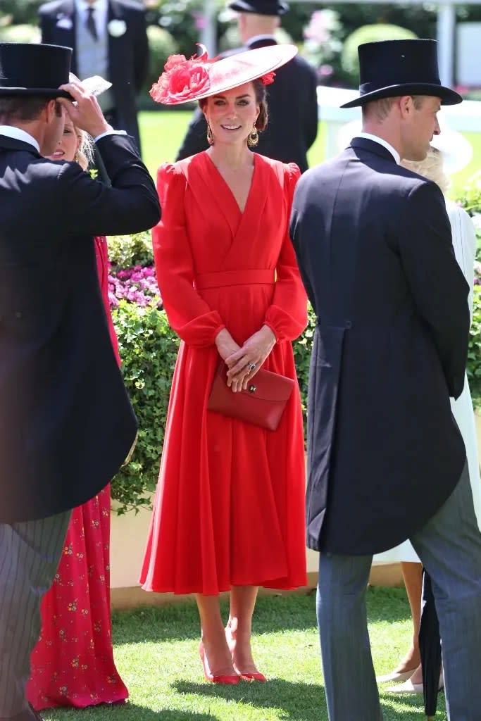 Kate Middleton attends day four of Royal Ascot 2023 at Ascot Racecourse on June 23 in Ascot, England.