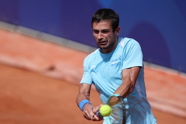 Navone vs. Musetti, en la Cancha 6 de Roland Garros