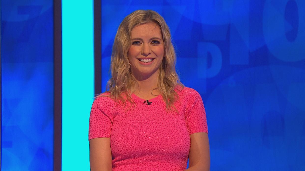 Rachel Riley on 8 Out of 10 Cats Does Countdown (Channel 4)
