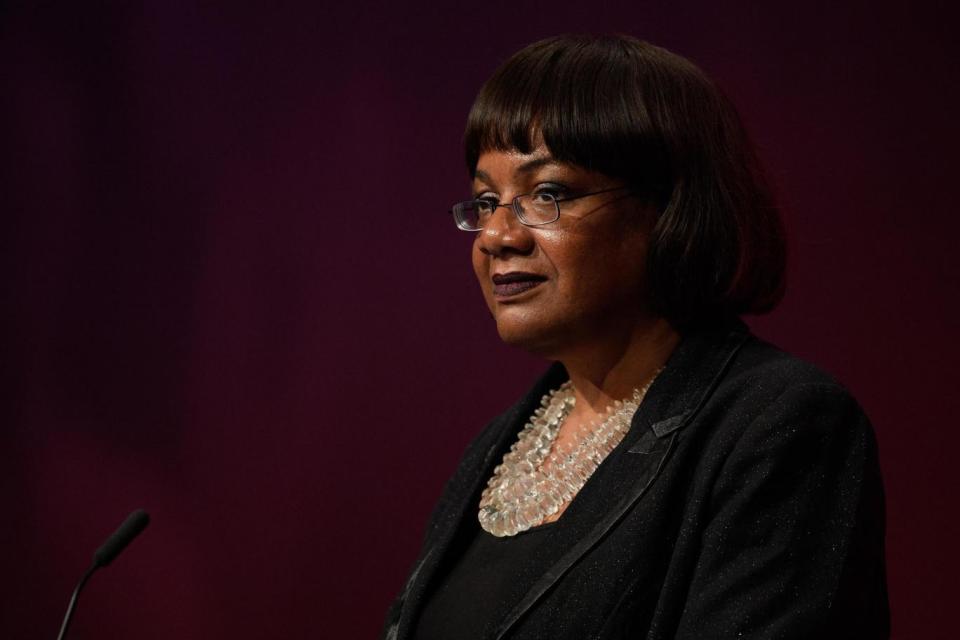 Diane Abbott has repeatedly been targeted with online sexist and racist abuse. (Getty Images)