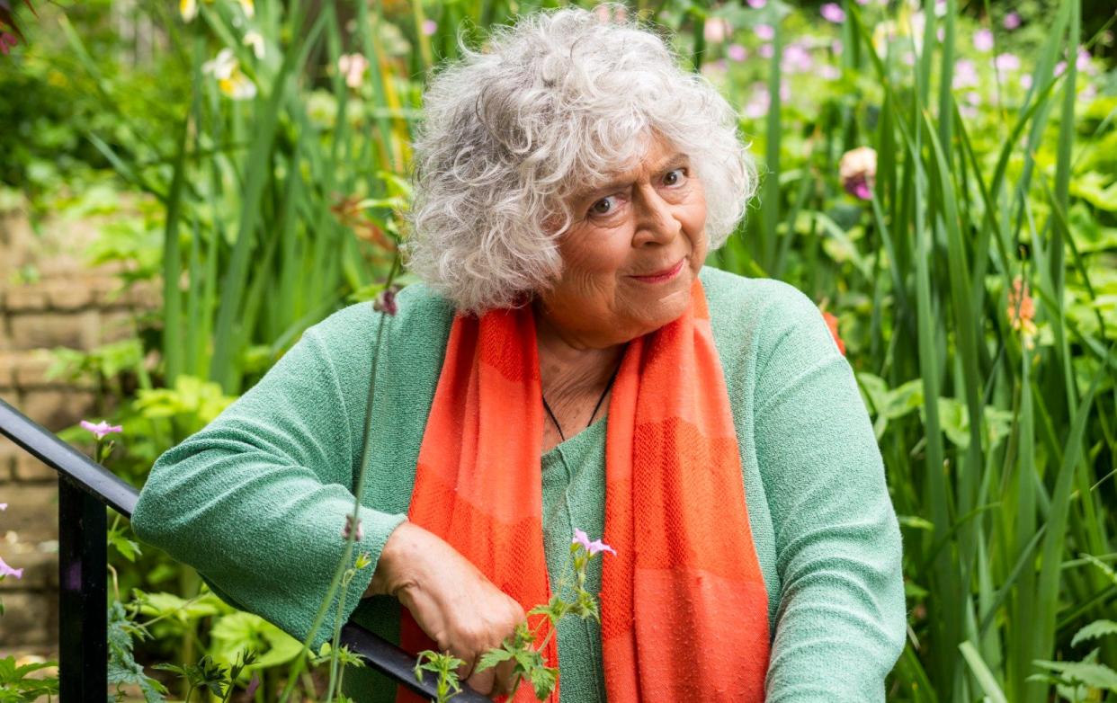 'I'm Jewish and I am absolutely pro-Palestinian': Margolyes in her London garden