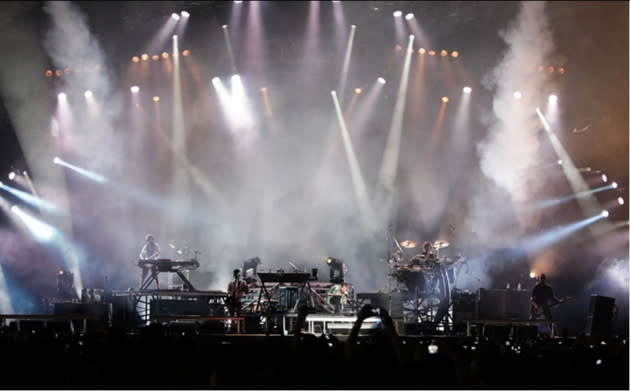 Linkin Park delivers explosive end to F1