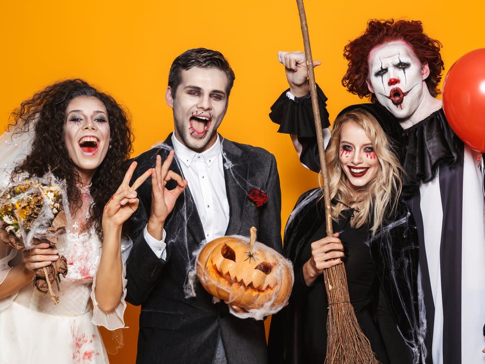 Halloween-Kostüme müssen nicht immer aufwendig und teuer sein. (Bild: Dean Drobot/Shutterstock.com)