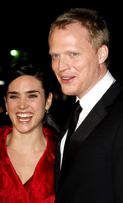 Jennifer Connelly and Paul Bettany at the LA premiere of Warner Bros. Pictures' Firewall