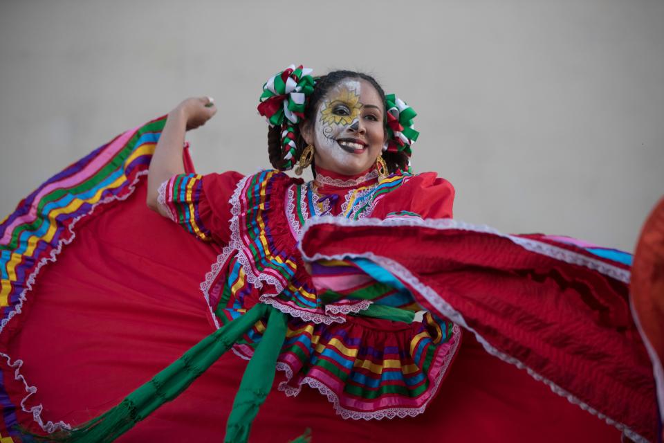 Corpus Christi celebrates Dia de los Muertos Festival on Saturday, Oct. 27, 2018, in downtown Corpus Christi.