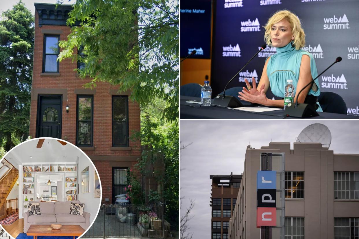 NPR's new CEO Katherine Maher recently shelled out $2.7 million for a Brooklyn Brownstone. 