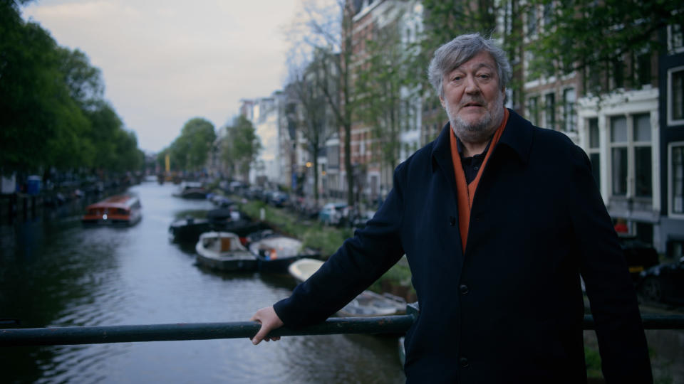Stephen Fry presents the historical documentary. (Channel 4)