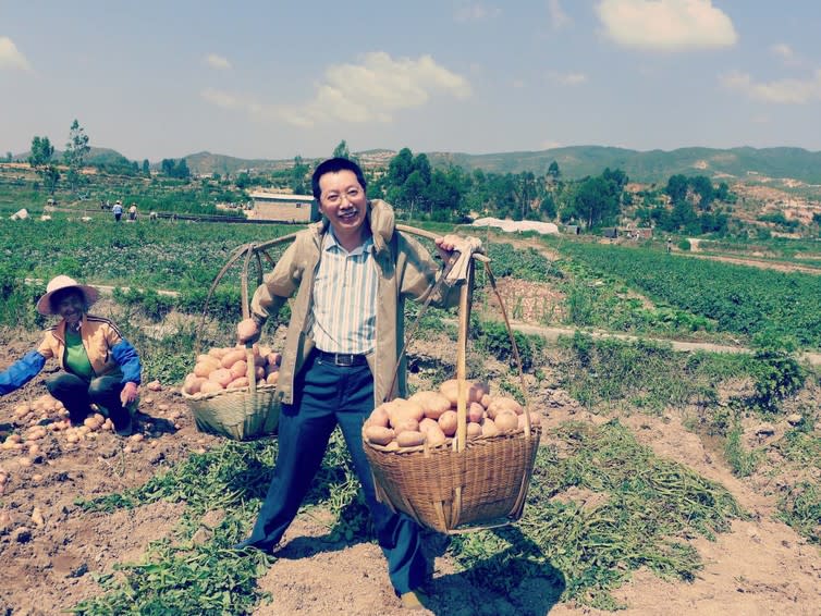 <span class="caption">One-third of the world’s potatoes are harvested in China.</span> <span class="attribution"><span class="source">International Potato Center</span></span>