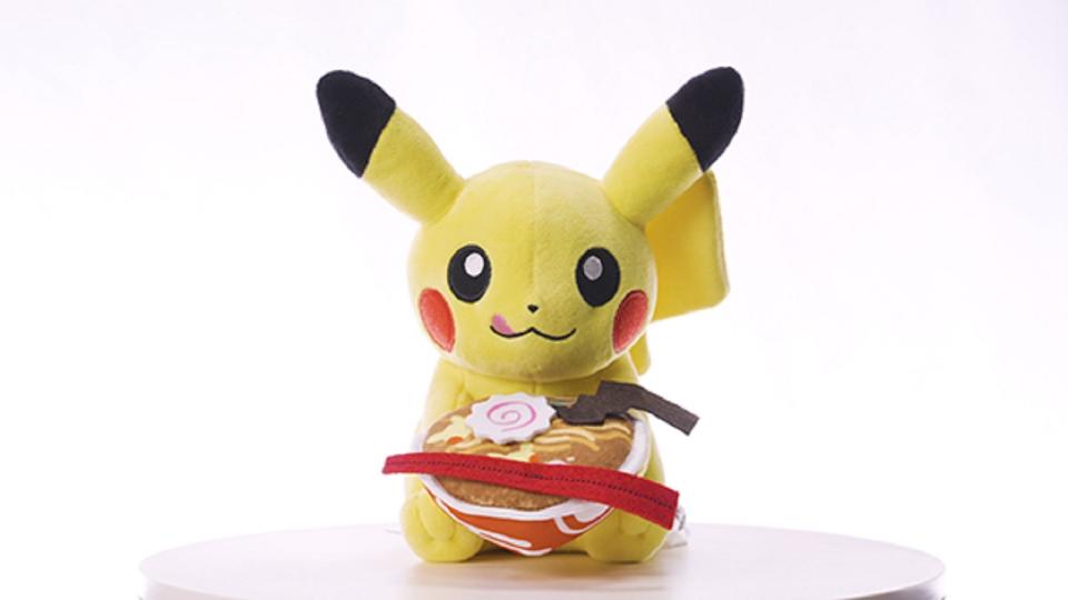 Pikachu ramen plush