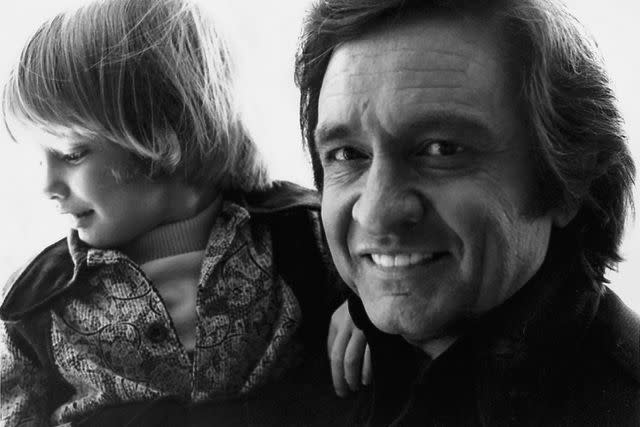 <p>John R. Cash Revocable Trust</p> Johnny Cash and his son John Carter Cash in the mid '70s