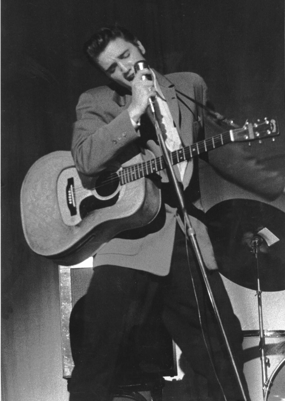 1956: Elvis Presley plays the Florida Theatre in Jacksonville.