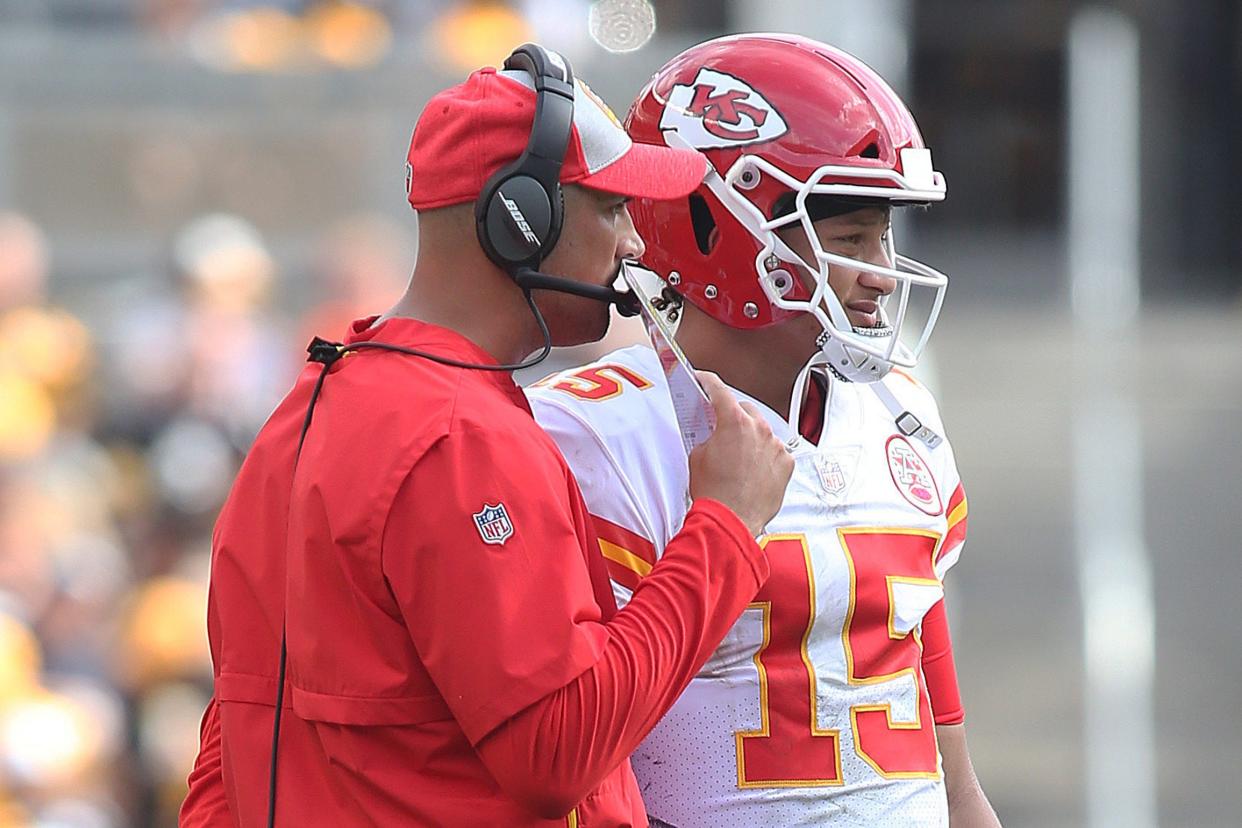 Arizona Cardinals coaching candidate Mike Kafka worked with the Kansas City Chiefs for five seasons before becoming the offensive coordinator of the New York Giants.