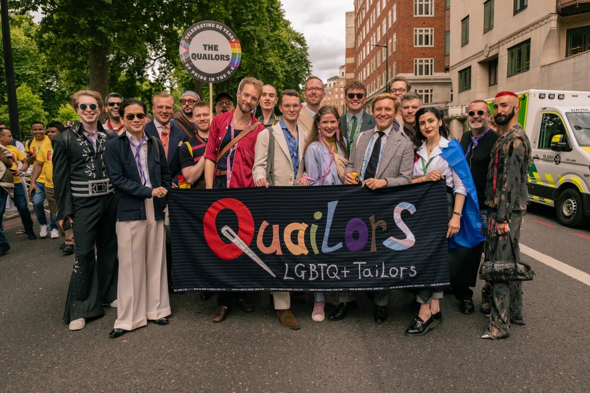 One group marching again this year is Quailors, a group of tailors and crafts people  (Luke Alland )