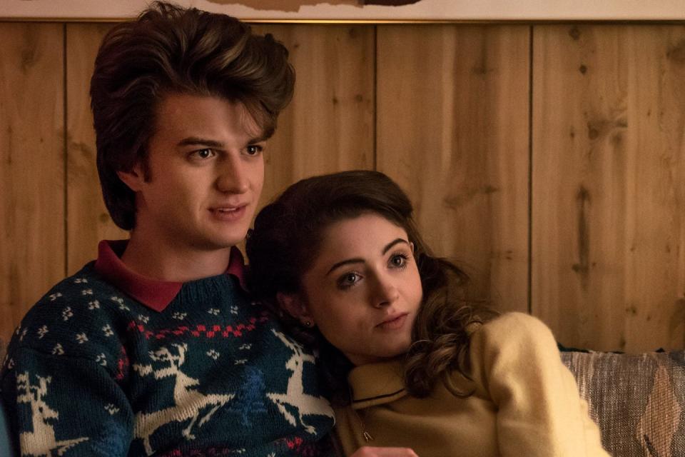 steve and nancy in stranger things