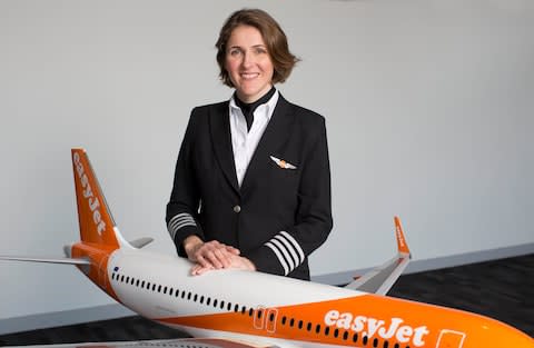 Marnie Munns is helping easyJet increase its number of female pilots - Credit: Tim Anderson