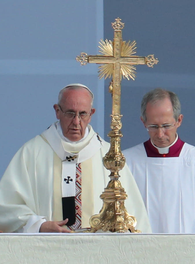 FOTOS: El Papa y su primer gran evento de masas en Colombia