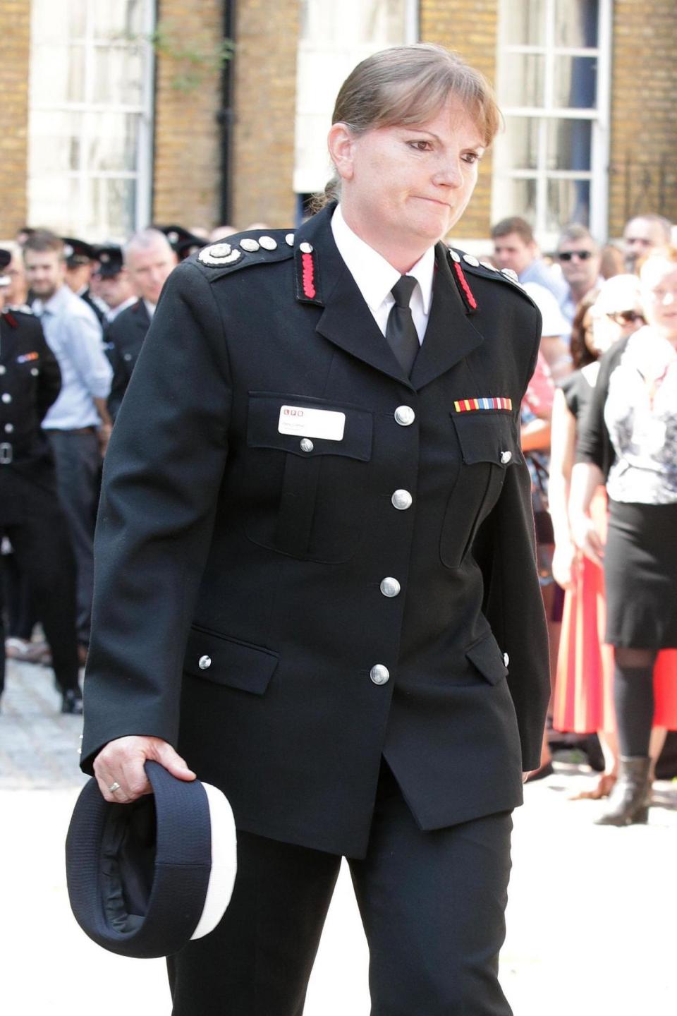 Outdated: London Fire Brigade Commissioner Dany Cotton who has said that firefighters should stop being referred to as firemen (PA)