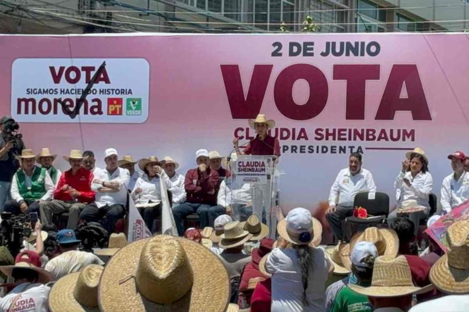 Claudia Sheinbaum inicia su propia campaña para invitar al voto el próximo 2 de junio