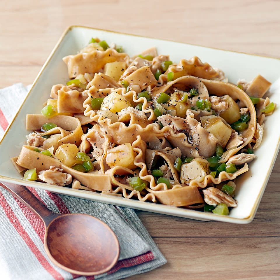 Honey, Asian Tuna & Pineapple Pasta