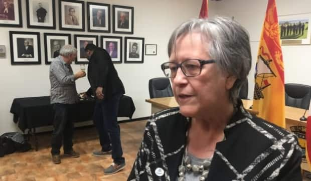 'People are wondering, what is it? Why is it only here? We are hoping somebody will tell us,' says Shippagan Mayor Anita Savoie Robichaud of the mysterious disease that has struck 43 people in New Brunswick.  (René Landry/Radio-Canada - image credit)