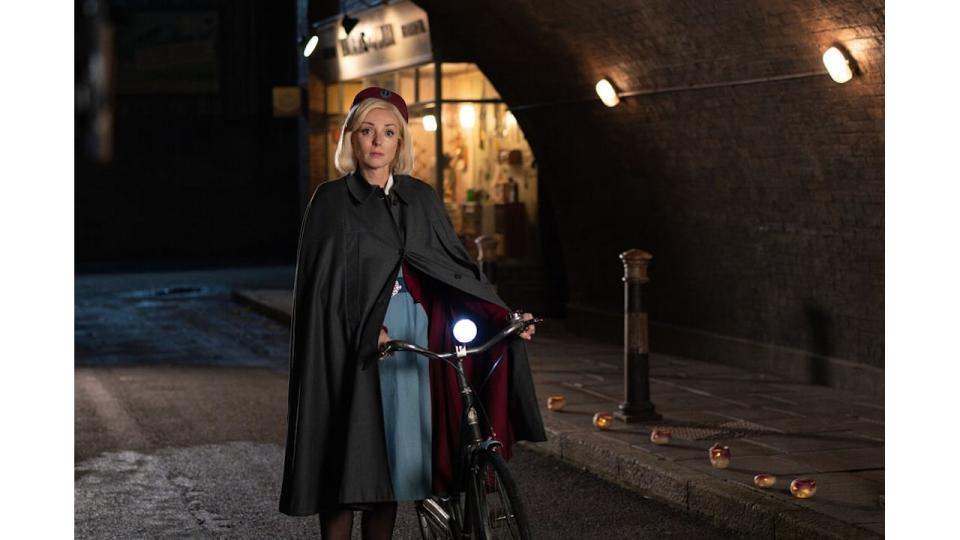 Helen George as Trixie Aylward in Call the Midwife  